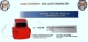 ART.1797-OR KIT CORPO LUMINOSO POSTERIORE ROSSO+GUARNIZIONE MARCATO SIEM VESPA 90 SPRINT-VESPA 125-125 PRIMAVERA